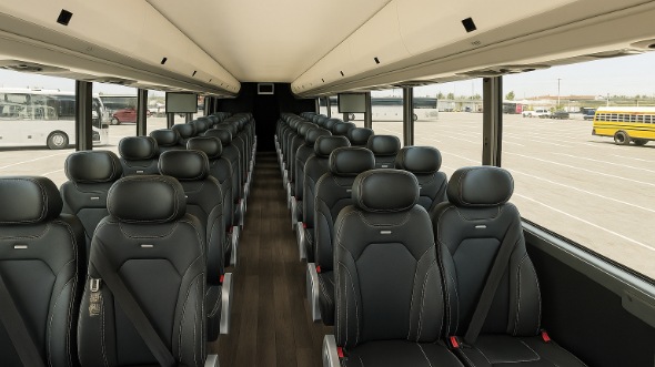 decatur 18 passenger minibus inside