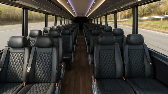 decatur 20 passenger minibus inside
