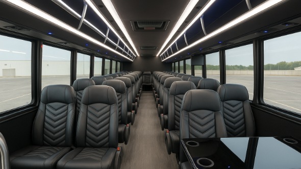 decatur 25 passenger minibus inside