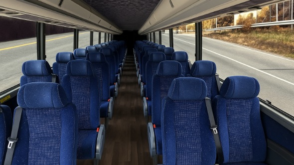 decatur 30 passenger minibus interior