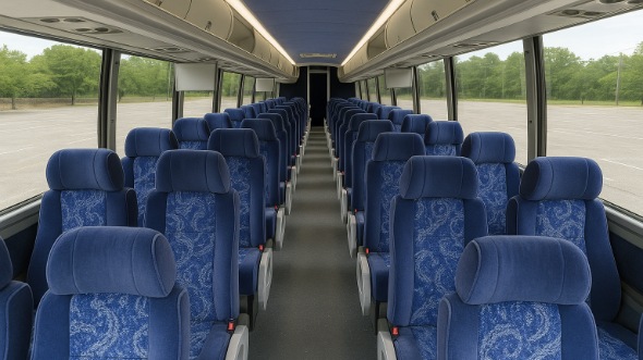 decatur 50 passenger charter bus rental